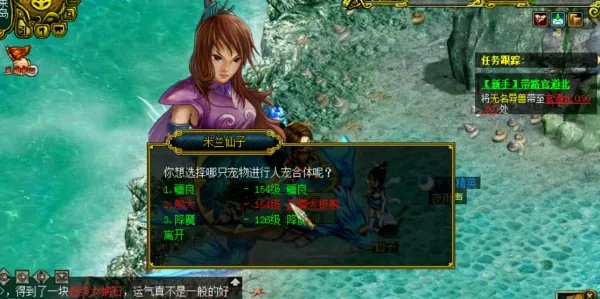 问道人宠合一怎么弄?