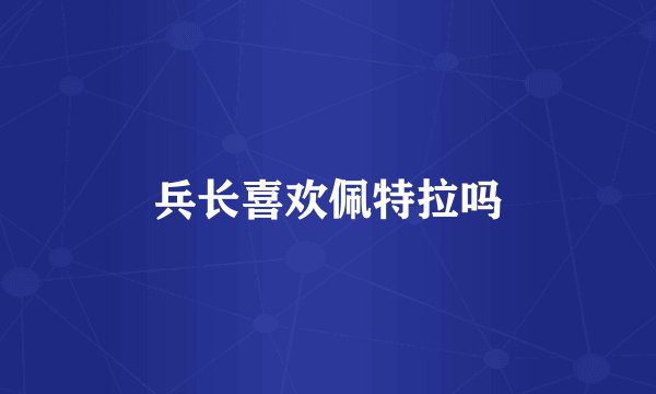 兵长喜欢佩特拉吗