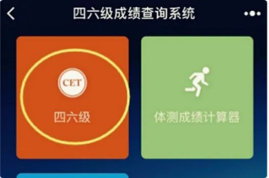 四级成绩查询