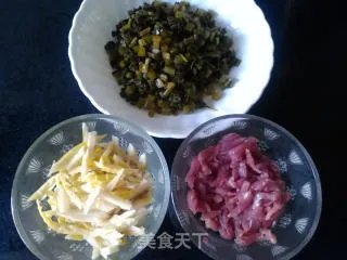 雪里蕻炒肉丝