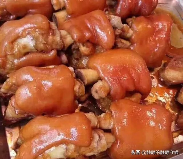 求购一个正宗猪蹄的配方?