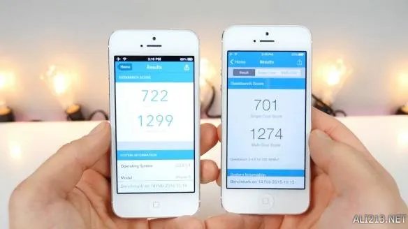 iOS 9 vs iOS 6流畅性大对比!老手机还是用老系统吧