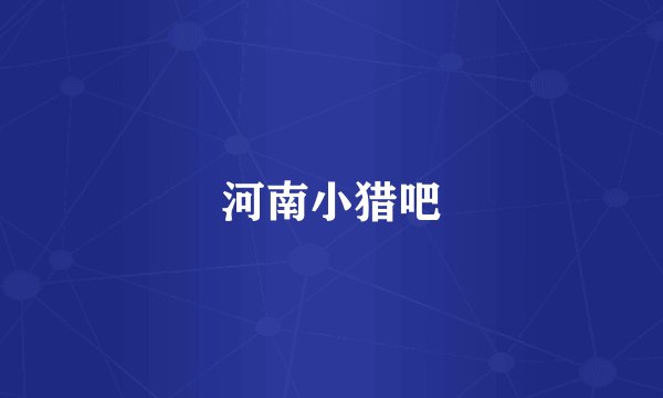 河南小猎吧