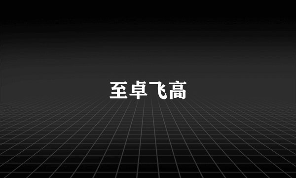 至卓飞高