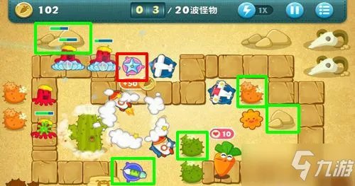 《保卫萝卜1》沙漠7怎么过 通关攻略分享
