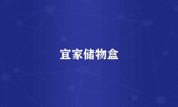 宜家储物盒