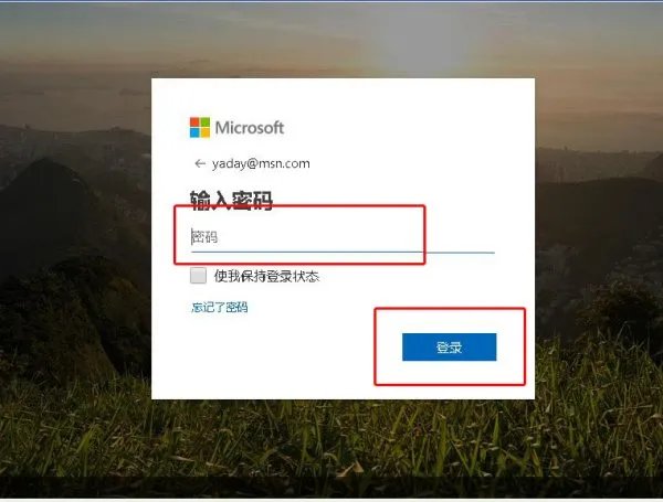 msn邮箱登录
