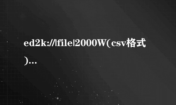 ed2k://|file|2000W(csv格式).rar|831342690|57FB1E77200DAE497996EE45DE013523|