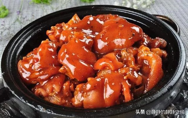 求购一个正宗猪蹄的配方?