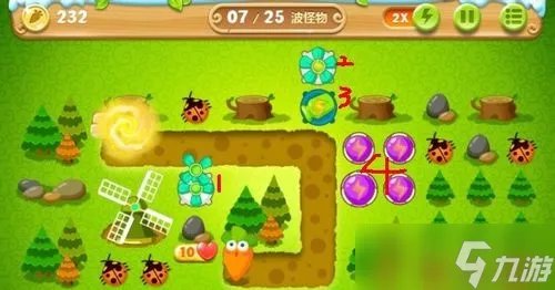 保卫萝卜2第17关攻略