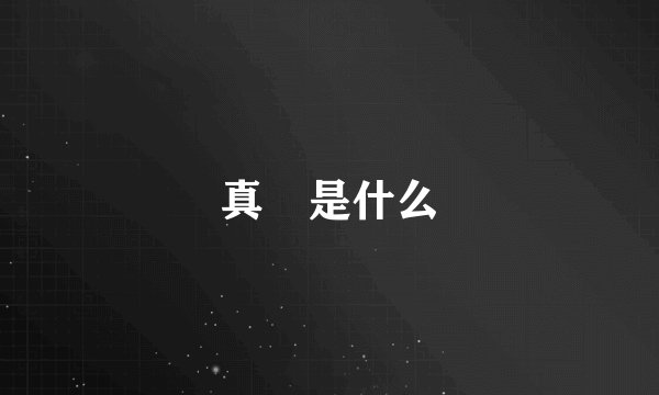 真榊是什么