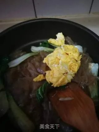 粉皮炒鸡蛋