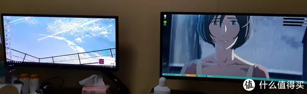 34寸带鱼屏/IPS/144hz/曲屏/过气LG电竞旗舰LG 34UC79G开箱,顺便晒一下桌面