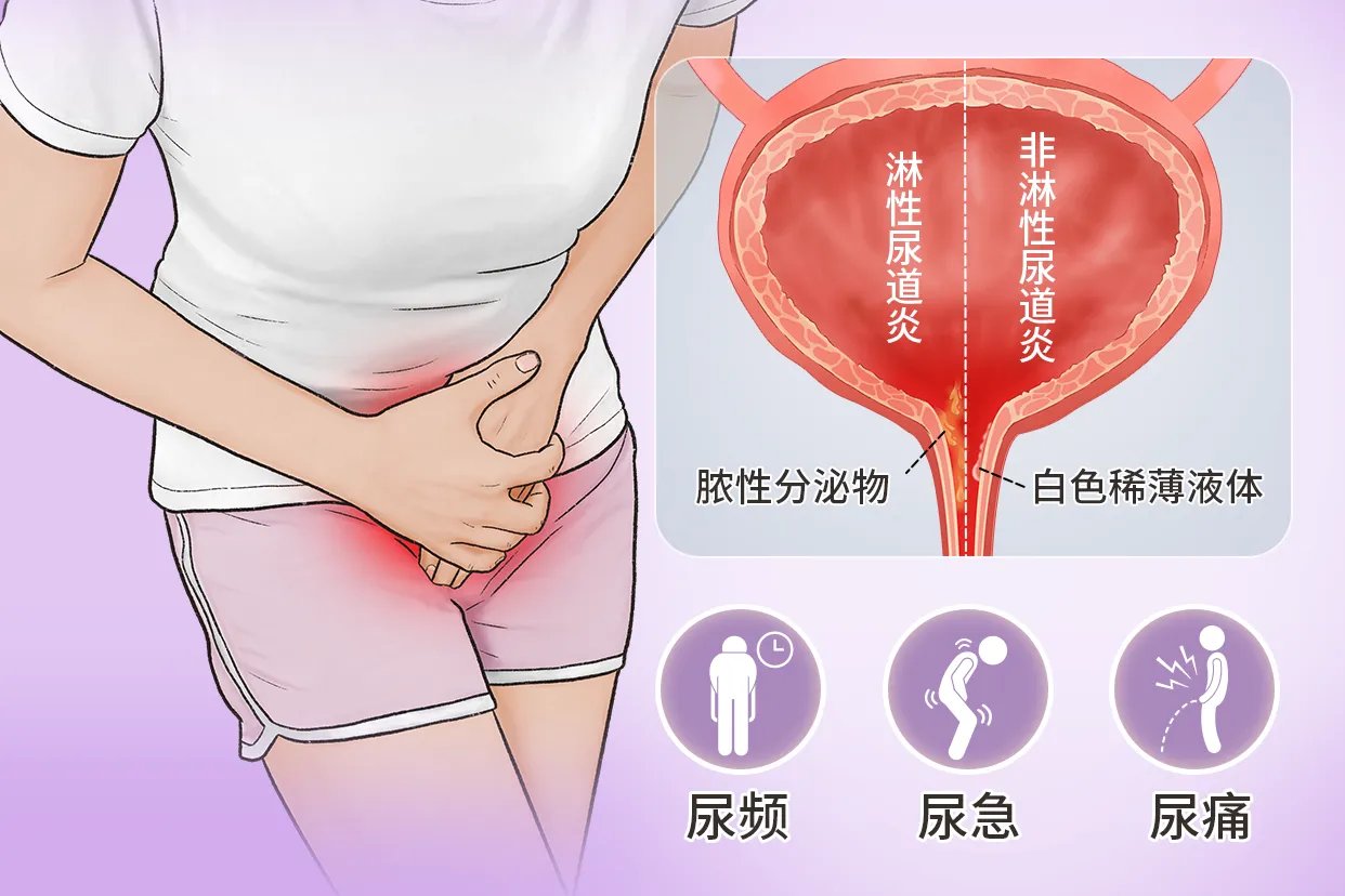 女性尿道炎的症状图片