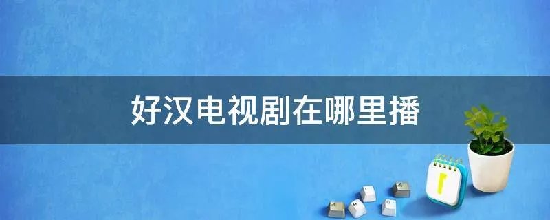 好汉电视剧在哪里播