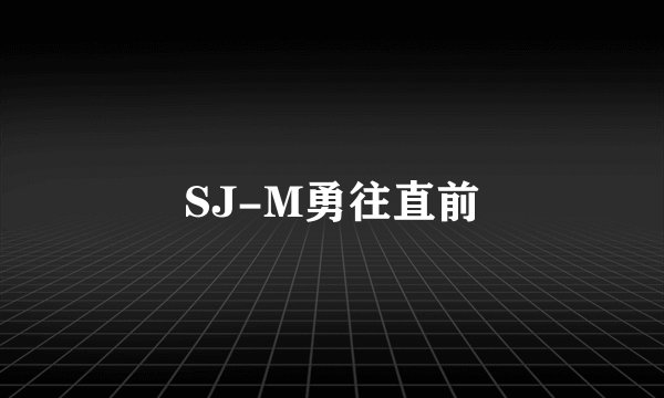 SJ-M勇往直前