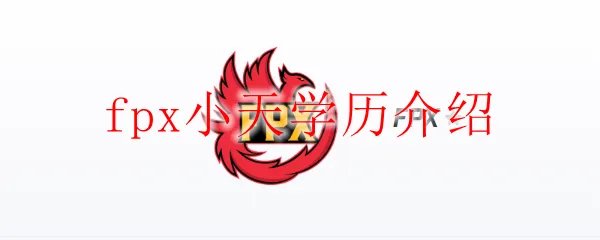 fpx小天学历介绍
