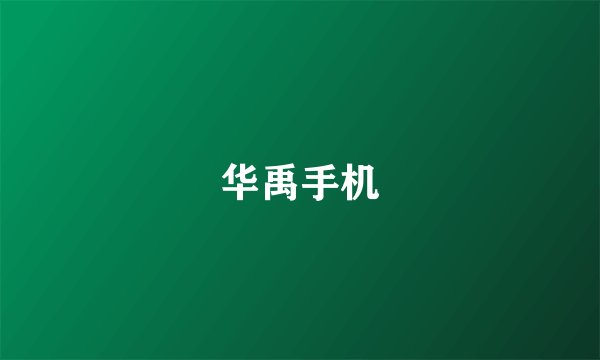 华禹手机