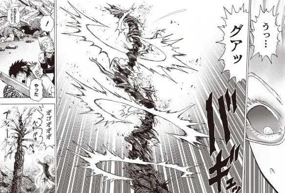 《一拳超人》漫画第176话图解 龙卷大战超级赛克斯!