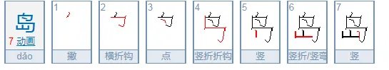 岛的结构是什么?