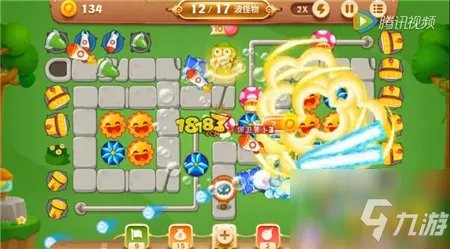 《保卫萝卜3》公园第60关怎么过 公园第60关通关教程攻略