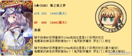 fgo罗生门攻略 罗生门活动推荐阵容