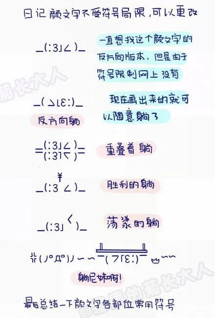 好看的表情线条