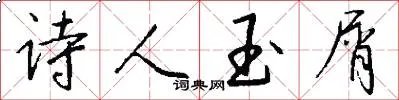 诗人玉屑