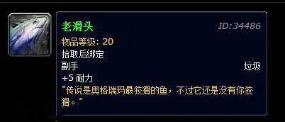 《魔兽世界》能在钓鱼中获得的有趣小玩意