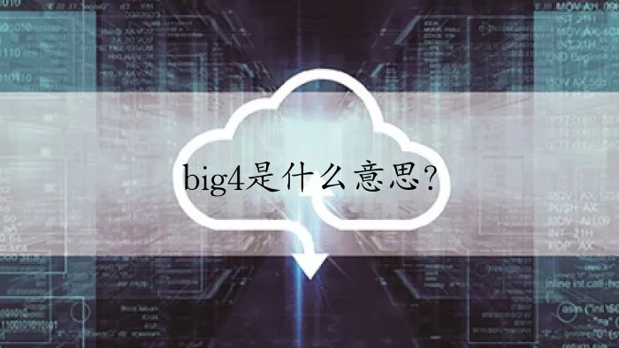 big4是什么意思？