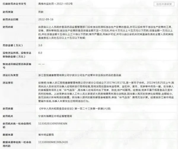 月子中心在鸡汤里加党参被罚3万元,这起到哪些警示作用?