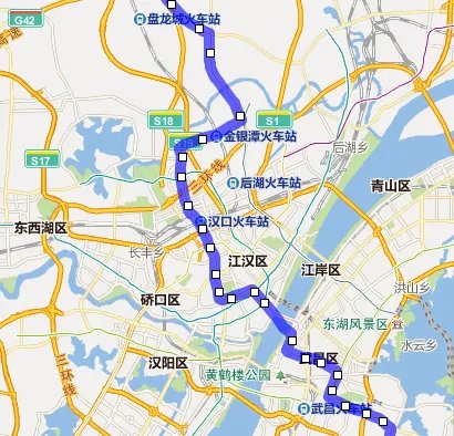 武汉地铁2号线途经哪些站点?