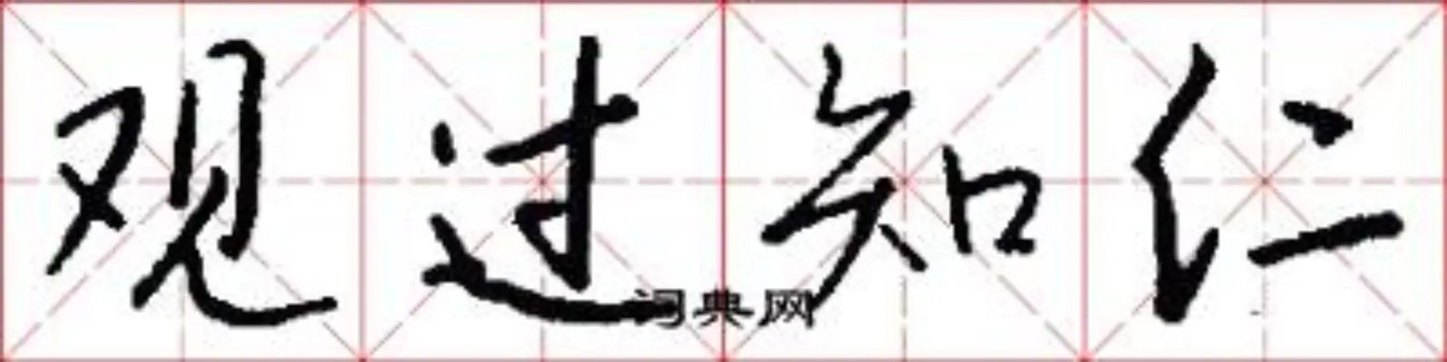 观过知仁