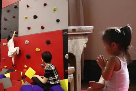 小花妹妹攀岩健步如飞 邓超表白詹姆斯