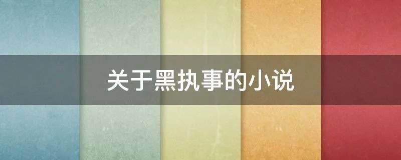 关于黑执事的小说