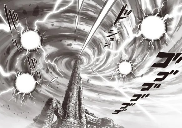 《一拳超人》漫画第176话图解 龙卷大战超级赛克斯!