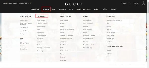 gucci美国官网