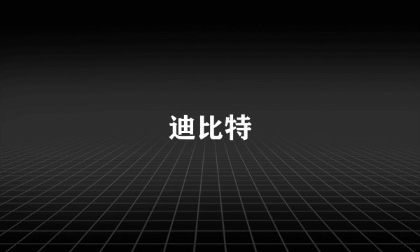 迪比特