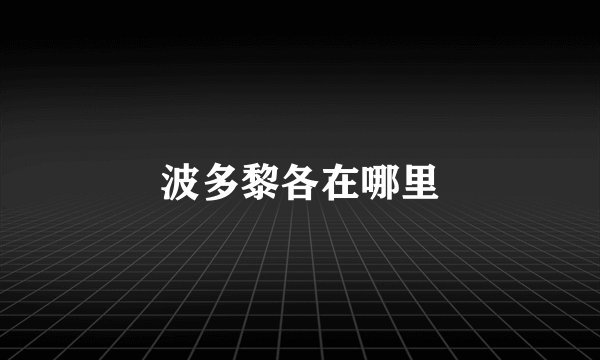 波多黎各在哪里