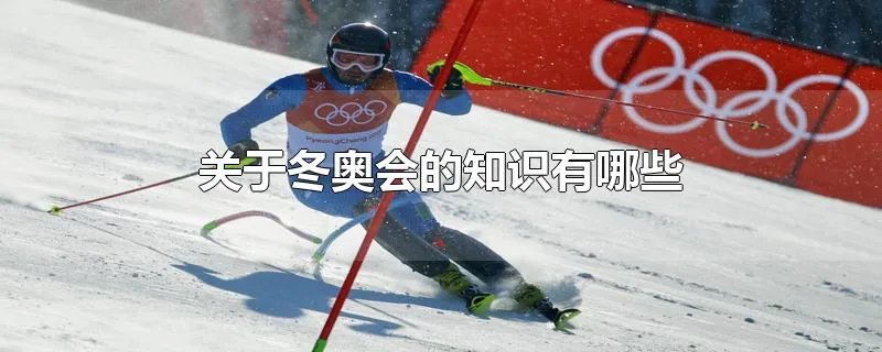 关于冬奥会的知识有哪些
