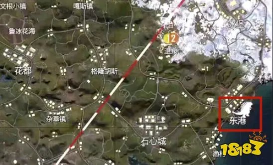 和平精英哥斯拉在地图哪里 哥斯拉地图具体位置分享