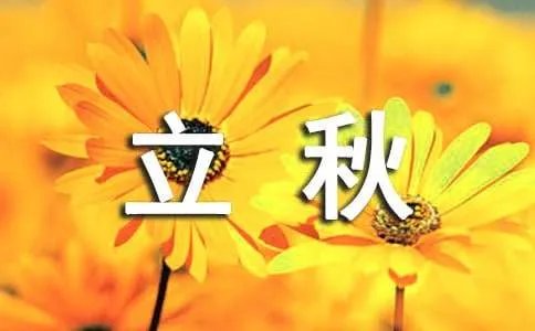 今日何时立秋