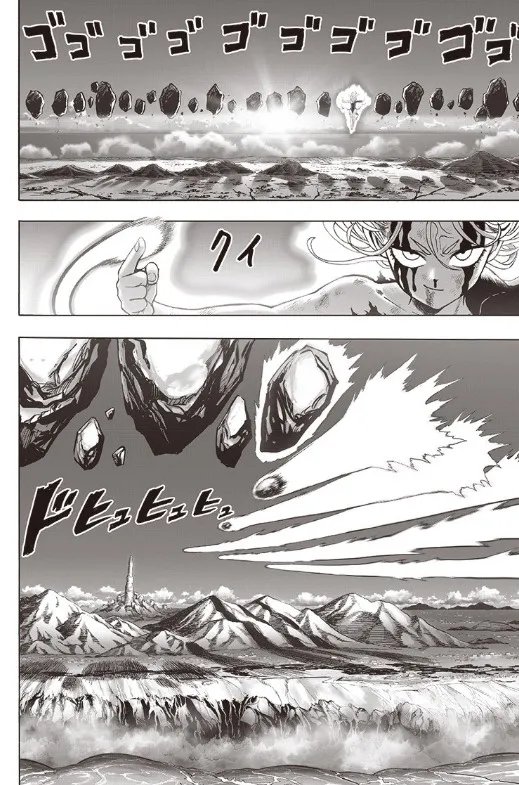 《一拳超人》漫画第176话图解 龙卷大战超级赛克斯!