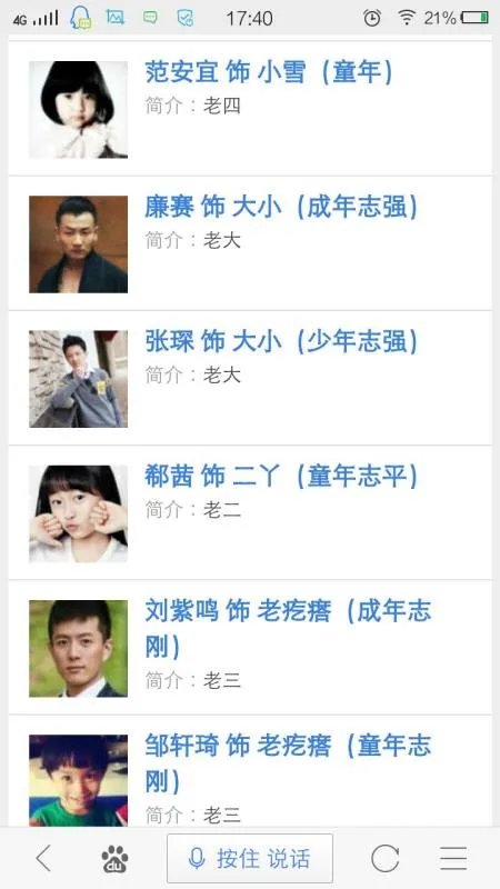 养父的花样年华演员表全部名单