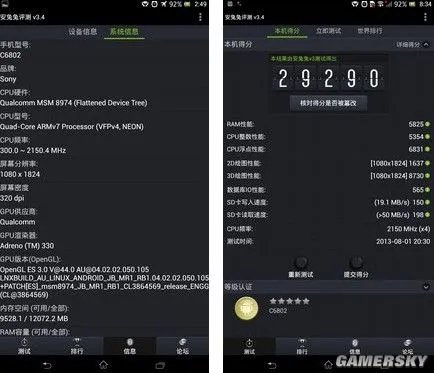 中兴U988S评测：全球首款Tegra 4手机秒杀小米