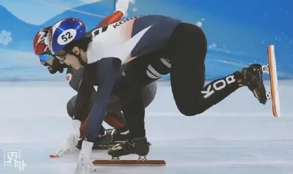 黄大宪犯规抬冰刀干扰武大靖引热议,为什么韩国体育总会引起争议