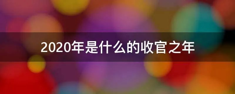 2020年是什么的收官之年