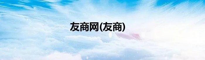 友商网(友商)