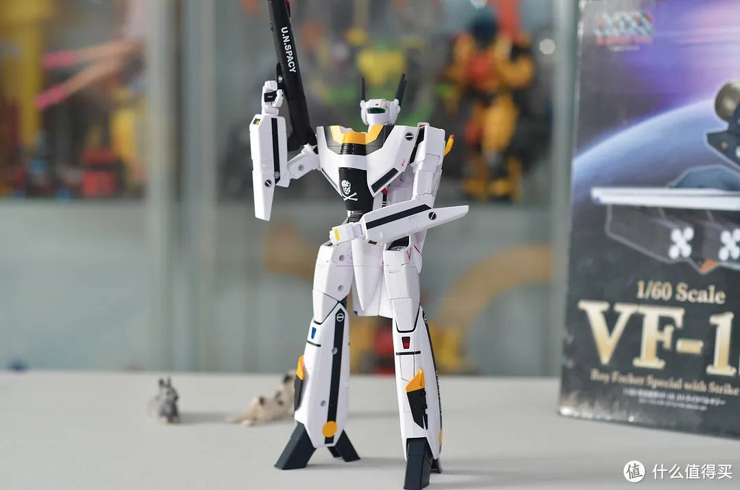 #本站首晒# ARCADIA 社超时空要塞 VF-1S 骷髅机 带SSP太空包