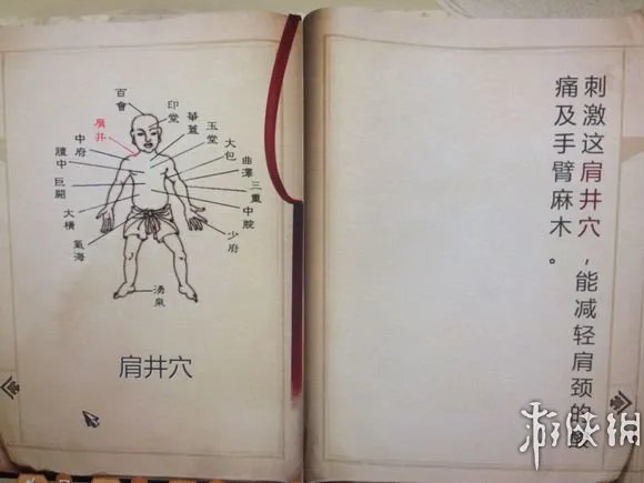 《侠客风云传》常用穴位位置一览